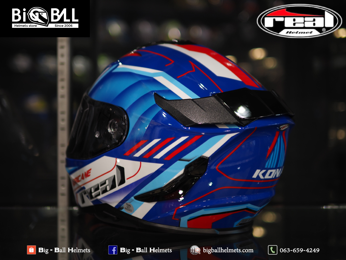 REAL HURRICANE KONA BLUE WHITE - Image 3