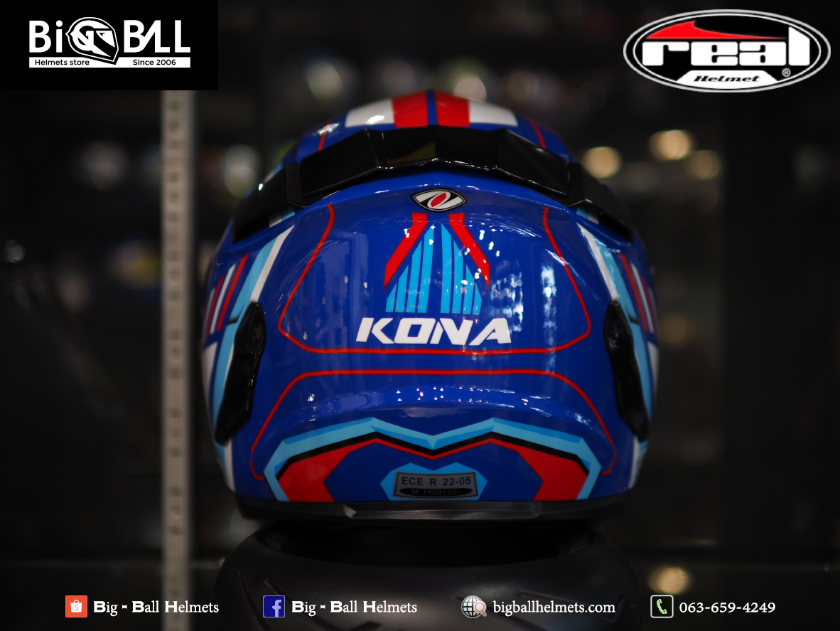 REAL HURRICANE KONA BLUE WHITE - Image 4