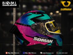 SOMAN SM973 VISION BLUE PURPLE