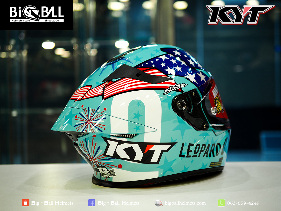 KYT TT-REVO LEOPARD REPLICA AMERICA - Image 5