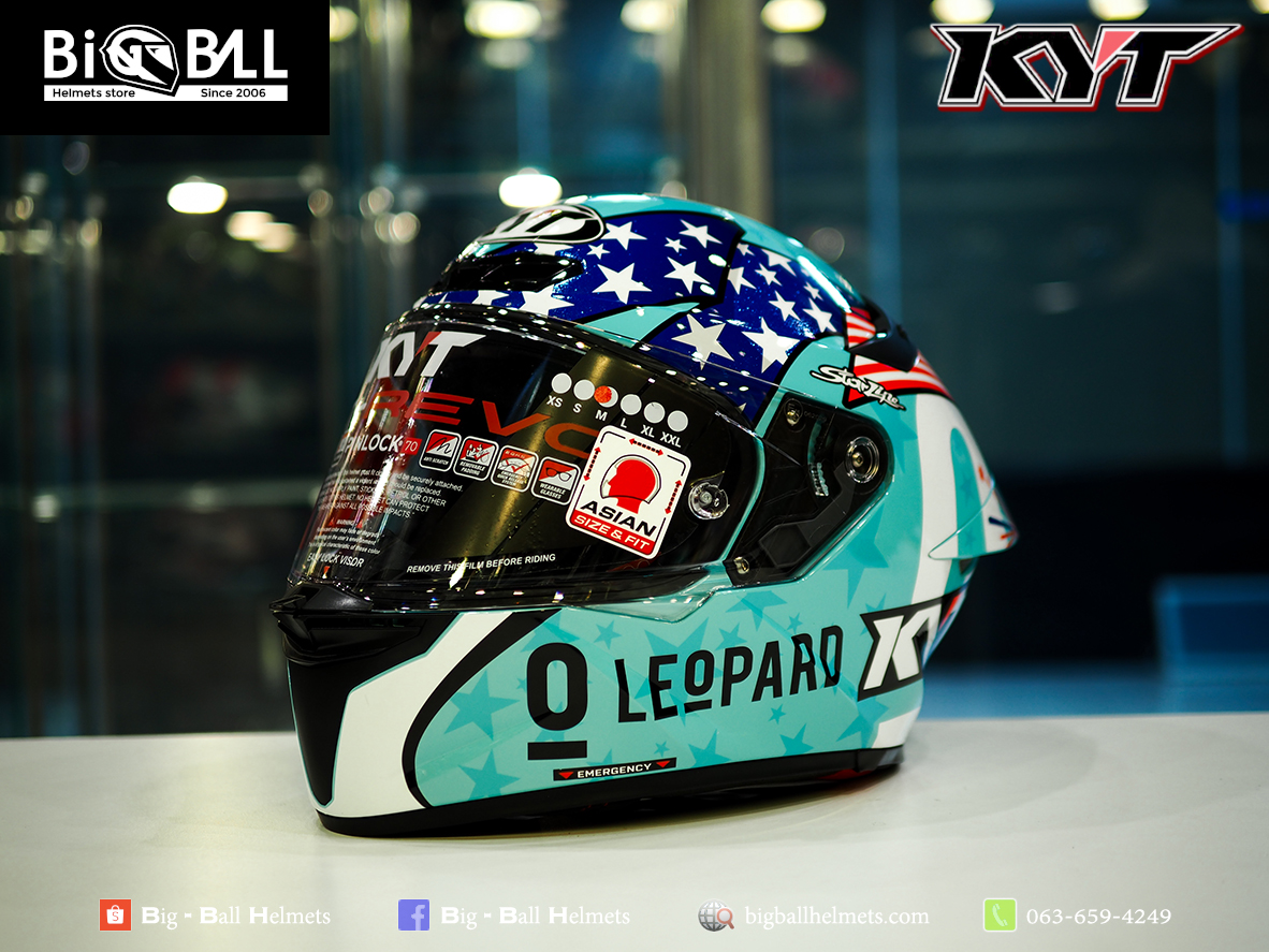 KYT TT-REVO LEOPARD REPLICA AMERICA - Image 6