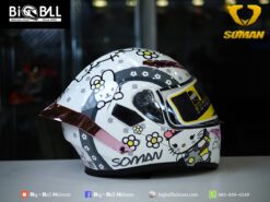 SM955 CUTE CATS PRO WHITE PINK