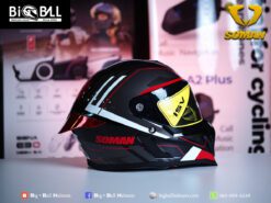 SOMAN H10 CERO BLACK RED GRAY