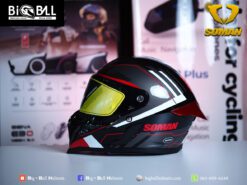 Alternative view of SOMAN H10 CERO BLACK RED GRAY