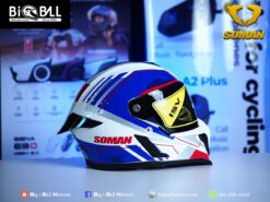 SOMAN H10 CERO WHITE BLUE RED