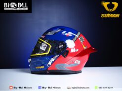 Alternative view of SOMAN SMF2 SHINNING RED BLUE RACING
