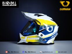 Alternative view of SOMAN M10 BLUE YELLOW FUSION