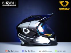 SOMAN M10 BLACK WHITE GRAY FUSION