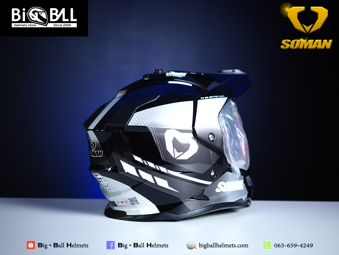 SOMAN M10 BLACK WHITE GRAY FUSION - Image 3